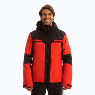 Skijacke Herren Fischer Cascade red
