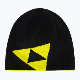 Wintermütze Fischer Logo Wendebeanie fisher yellow
