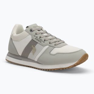Herrenschuhe U.S. Polo Assn. XIRIO007B taupe/white