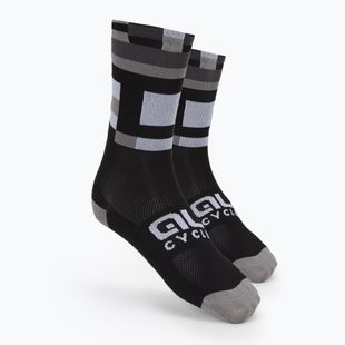 Alé Match Fahrradsocken schwarz L22218401