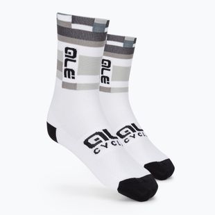 Fahrradsocken Alé Match weiß L22218400