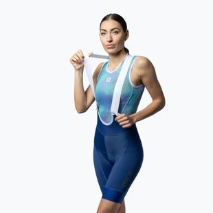 Damen Alé Magic Farbe Bibshorts blau