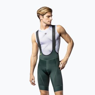 Herren Alé Magic Colour Bibshorts waldgrün