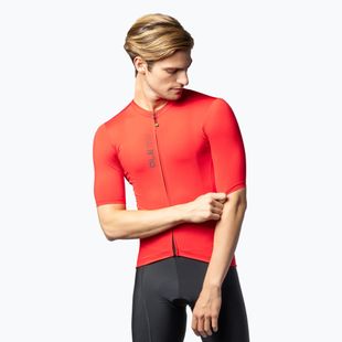 Herren Radtrikot Alé Color Block rot