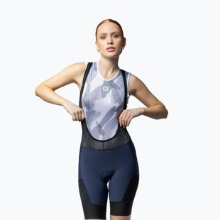 Frauen Radfahren Shorts Alé Stones Cargo Bibshorts Atmosphäre blau