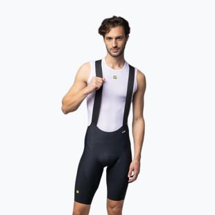 Herren-Radhose Alé Voltage Bibshorts black