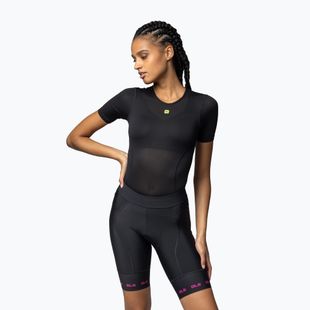Damen Radlerhose Alé Strada 2.0 fuchsia