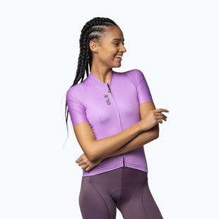 Damen Radfahren Trikot Alé Farbe Block Pfingstrose