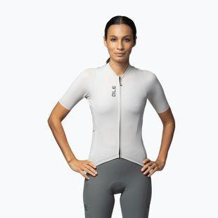 Damen Radfahren Trikot Alé Farbe Block Off Road Stein