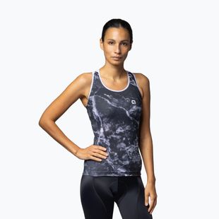 Damen Radtrikot Alé Marble TT schwarz