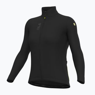 Damen Fahrradtrikot Alé Fondo 3.0 LS Jersey nero/black