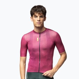 Herren-Fahrradtrikot Alé Deep amethyst