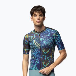 Radtrikot Herren Alé Caraibi black