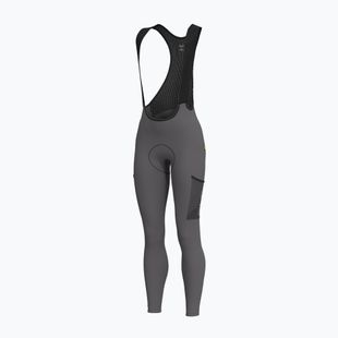 Damen-Radhose Alé Stones Cargo 2.0 Bibtights acciaio/steel