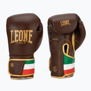 Boxhandschuhe LEONE 1947 Italy '47 black/white/brown