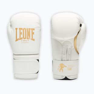 Boxhandschuhe LEONE 1947 Idol white/gold