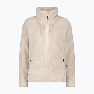 Fleecejacke für Damen CMP 36P2506 bianco gesso/kaky
