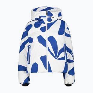 Damen-Skijacke CMP Fix Hood nazionale/b.co gesso