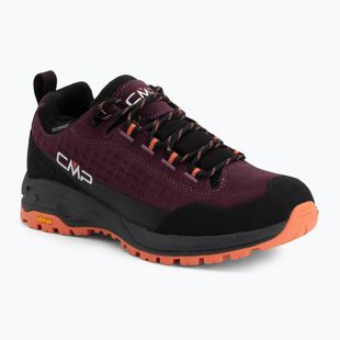 Damen-Trekkingschuhe CMP Vertyx Low Waterproof blackberry/marigold