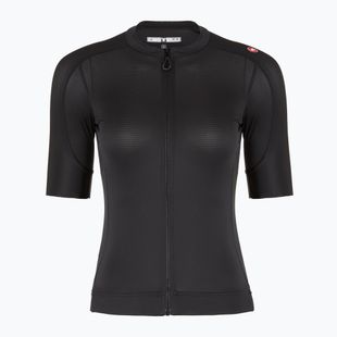 Damen Radtrikot Castelli Espresso leicht schwarz