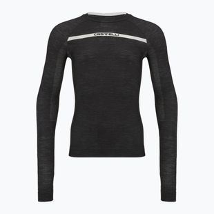Herren-Radlongsleeve Castelli Merino Seamless Baselayer black