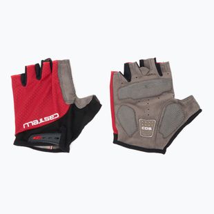 Herren Castelli Entrata V reich rot Fahrradhandschuhe