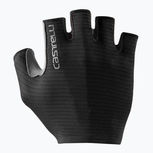 Herren Castelli Espresso leichte schwarze Fahrradhandschuhe