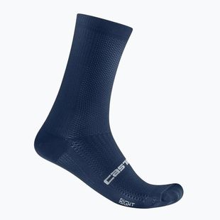 Castelli Espresso 18 Herrensocken belgisch blau