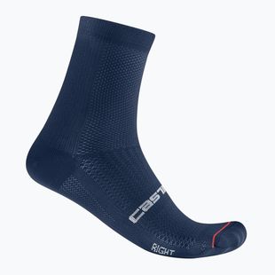 Herren Socken Castelli Espresso 12 belgisch blau