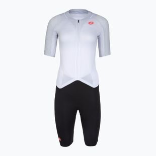 Radsport-Anzug Damen Castelli Free Sanremo 3 SS W white/black