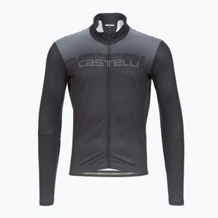 Fahrrad Longsleeve Herren Castelli Apice Thermal dark gray/smoky gray/silver gray