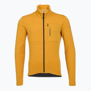 Herren Castelli Unlimited Trail 2 goldrot/dunkelgrau Radfahren Sweatshirt