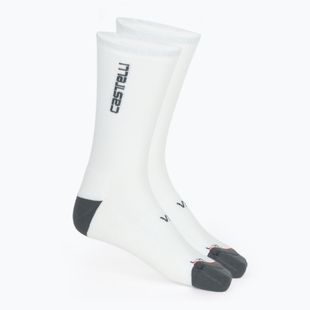 Socken Herren Castelli Venti Soft Merino white