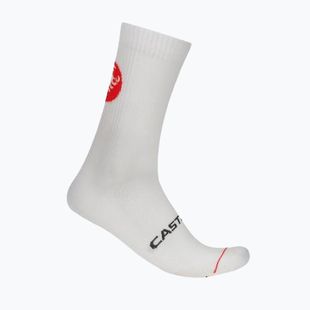 Herrensocken Castelli Entrata 18 white
