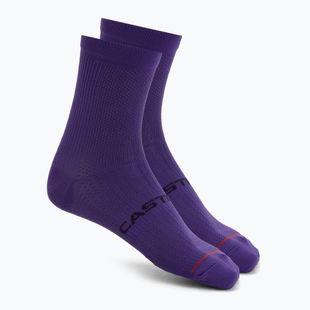 Damensocken Castelli Espresso 12 W ultraviolet