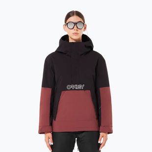 Snowboard Jacke Damen Oakley WMNS TNP TBT Isulated Anorak blakout/grenache
