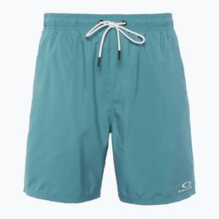 Herren Oakley Clear Lake 18" Volley dunkel pazifischen schwimmen Shorts