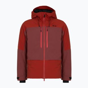 Herren-Skijacke Oakley Canopy Pro Insulated flame red/rosewood