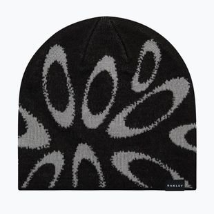 Wintermütze Oakley Ellipse Graphic Beanie black/grey