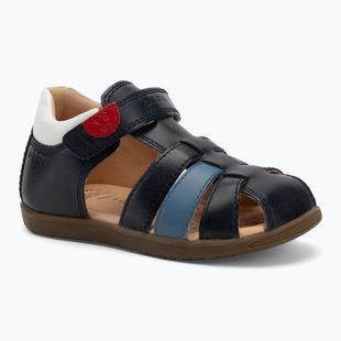 Sandalen Kinder Geox Macchia navy/light blue