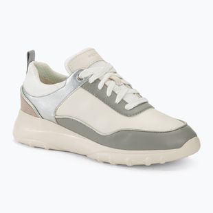 Geox Damen Schuhe Alleniee grau/optic weiß