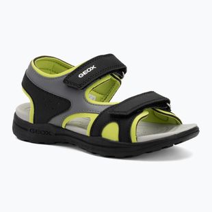 Sandalen Kinder Geox Vaniett black/light green