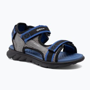 Geox Airadyum grau/royal Junior Sandalen