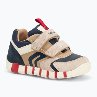 Kinderschuhe Geox Iupidoo beige / navy