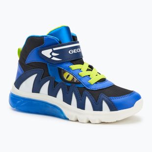 Kinderschuhe Geox Ciberdron navy/lime green