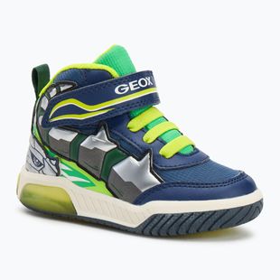 Kinderschuhe Geox Inek navy/lime green