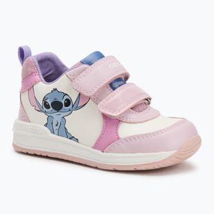 Kinderschuhe Geox Rishon white/pink