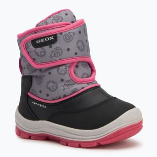 Schneeschuhe Kinder Geox Flanfil ABX black / fuchsia