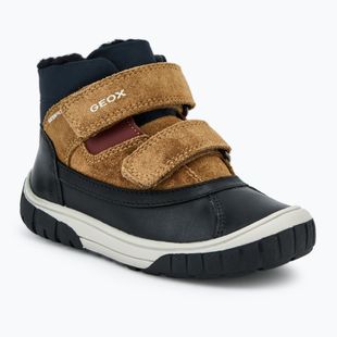 Schneeschuhe Kinder Geox Omar black / curry