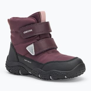 Schneeschuhe Kinder Geox Baltic ABX dark burgundy/black